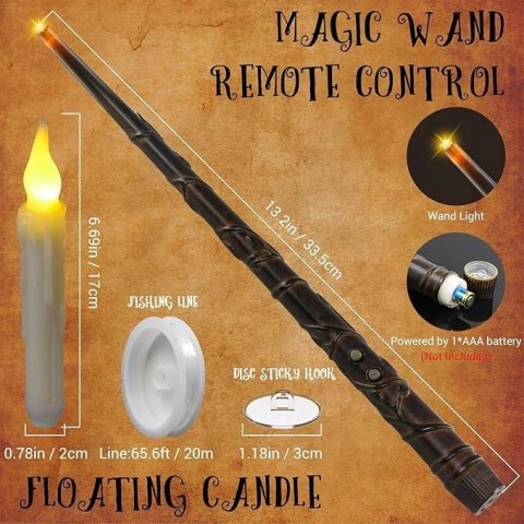 Lewitujące świeczki dekoracje halloween 12pcs Floating Candles Led RÓŻDŻKA