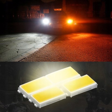 2w1 DZIENNE+KIERUNKOWSKAZY 84x LED PY21W W5W