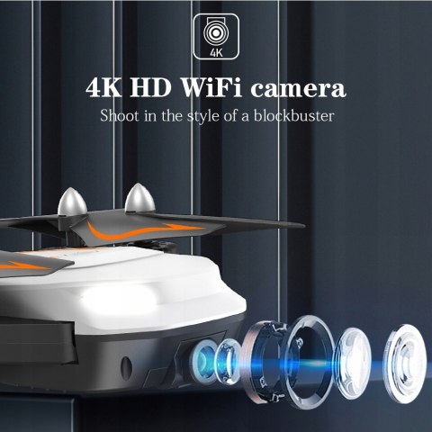 DRON F183 PRO KAMERA 4K HD WIFI ZABAWKA 200M