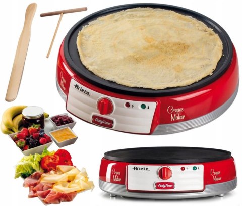 Naleśnikarka Ariete Crepes Maker 202/0 1000 W czerwony