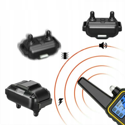OBROŻA ELEKTRYCZNA TRENINGOWA DLA PSA ANTYSZCZEKOWA UCISZAJĄCA TRESER 800M