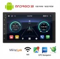 RADIO SAMOCHODOWE 2DIN 7''ANDROID 10 GPS + kamera cofania