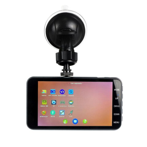 REJESTRATOR KAMERA SAMOCHODOWA GPS WIFI FHD SD powystawowy