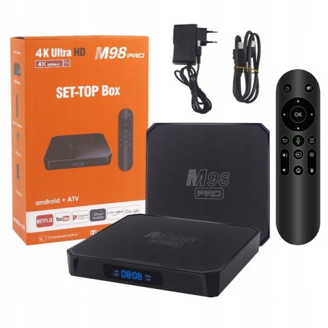 SMART BOX odtwarzacz multimedialny M98 PRO 2/16G