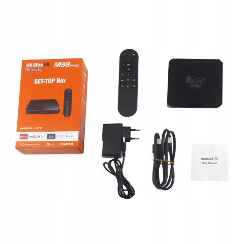 SMART BOX odtwarzacz multimedialny M98 PRO 2/16G