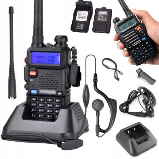 Krótkofalówka Baofeng RADIOTELEFON KRÓTKOFALÓWKA BAOFENG UV-5R 5W PMR FM