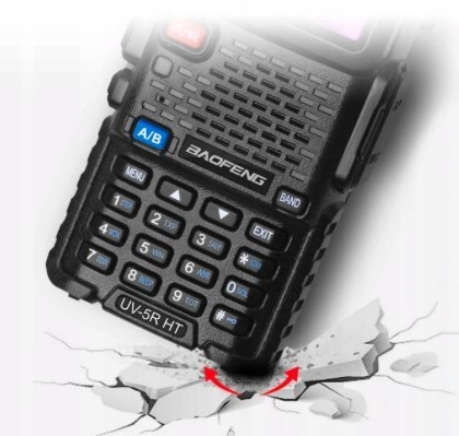 Krótkofalówka Baofeng RADIOTELEFON KRÓTKOFALÓWKA BAOFENG UV-5R 5W PMR FM