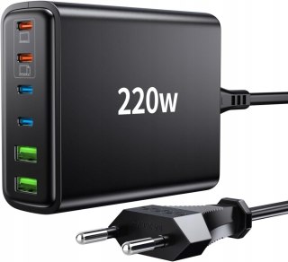 ŁADOWARKA USB C 220W STACJA ŁADUJĄCA