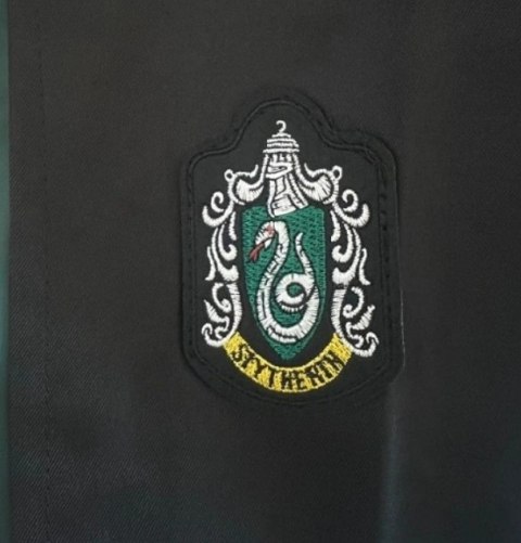 PRZEBRANIE STRÓJ HARRY POTTER SLYTHERIN PELERYNA CZARODZIEJA ROZMIAR L