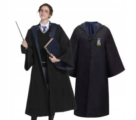 Przebranie strój Harry Potter Ravenclaw Peleryna czarodzieja r.XL