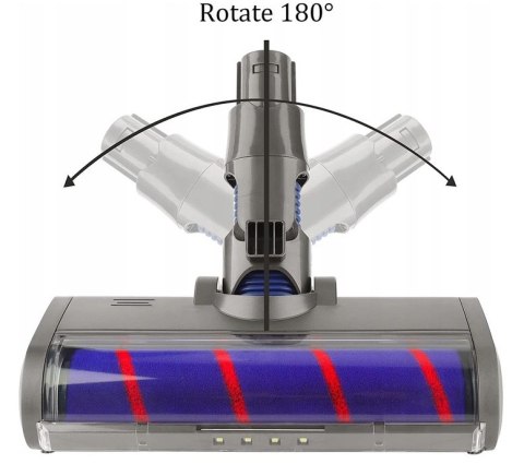 Turbo szczotka LED miękka do DYSON V7 V8 V10 V11 V15