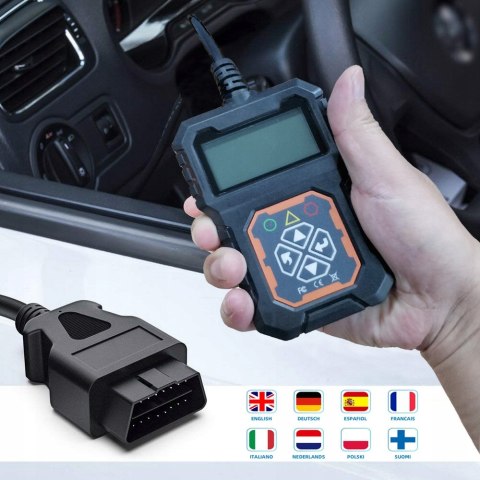 Diagnostyczny Tester Interfejs OBD2 POLSKI Skaner