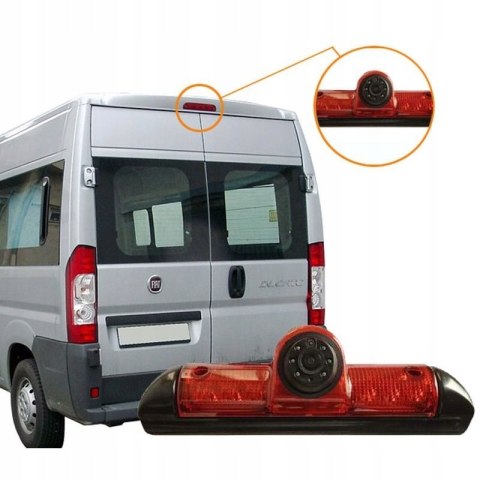 KAMERA COFANIA FIAT DUCATO CITROEN JUMPER PEUGEOT BOXER ŚWIATŁO STOP 170st