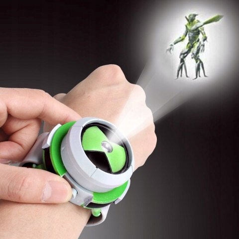 BEN 10 OMNITRIX PROJEKTOR OBCYCH ZEGAREK KOSMICI