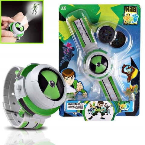 BEN 10 OMNITRIX PROJEKTOR OBCYCH ZEGAREK KOSMICI