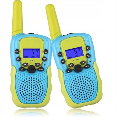 Walkie-talkie krótkofalówki dla dzieci zestaw 3szt prezent dla dzieci