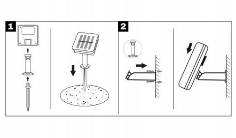 2x lampa solarna ogrodowa drzewko dmuchawiec fajerwerki kolorowa