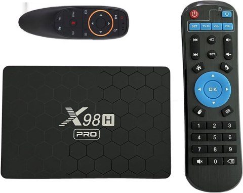 X98H Pro TV BOX Android 12 Allwinner H618 2GB RAM 16GB ROM 2.4G+5G WIFI