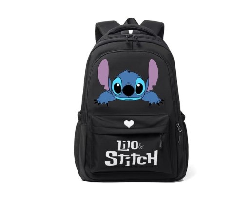 Disney Stitch plecak szkolny Kawaii wodoodporny plecak o dużej pojemności