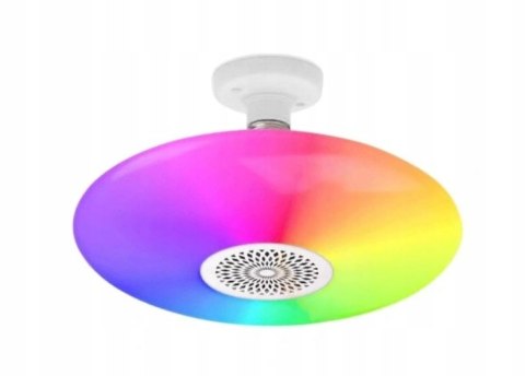 Muzyczna Lampa sufitowa UFO LED RGB Głośnik Bluetooth E27