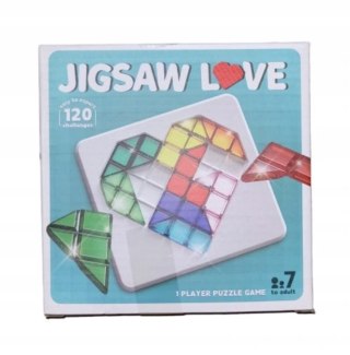 Zabawka logiczna IQ LOVE Puzzle GAME łamigłówka UKŁADANKA SERCE