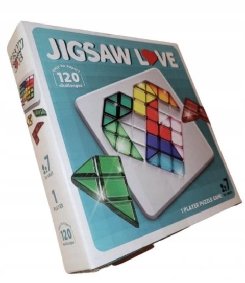 Zabawka logiczna IQ LOVE Puzzle GAME łamigłówka UKŁADANKA SERCE