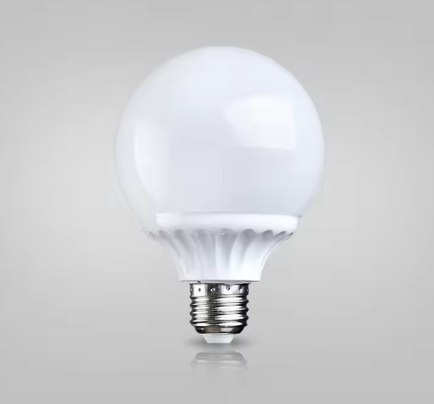 Żarówka LED 4000K barwa neutralna 5W G80 E27 220V mleczna