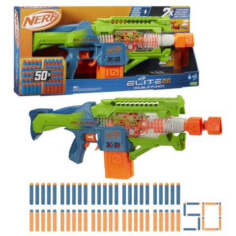 Hasbro Nerf Elite - Wyrzutnia Double Punch + strzałki F6363