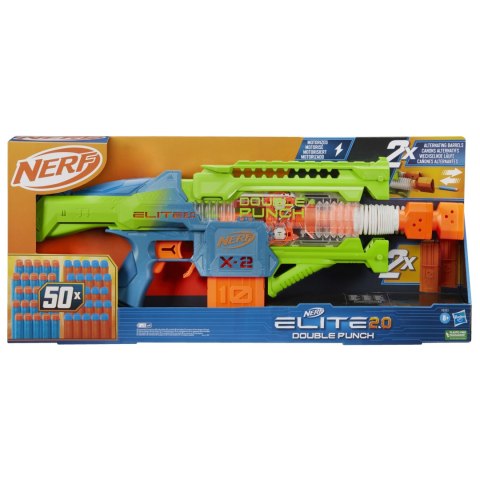 Hasbro Nerf Elite - Wyrzutnia Double Punch + strzałki F6363