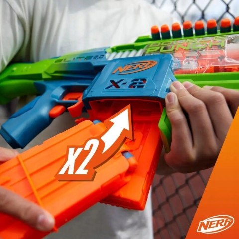 Hasbro Nerf Elite - Wyrzutnia Double Punch + strzałki F6363