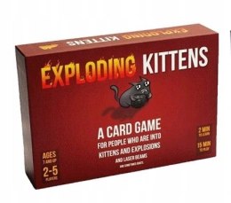 Karty do gry Wybuchające Kocięta Exploding Kittens gra anglojęzyczna