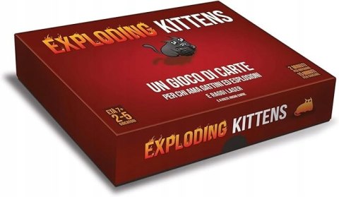 Karty do gry Wybuchające Kocięta Exploding Kittens gra anglojęzyczna