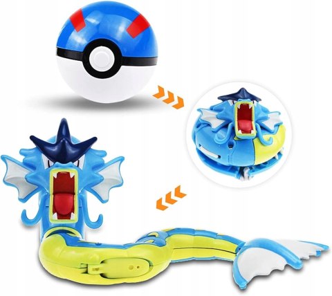 Pokeball Pokemon Go + Figurka Składana Gyarados