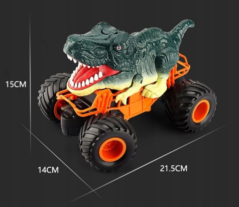 SAMOCHÓD Monster Truck ZDALNIE sterowany Dinozaury