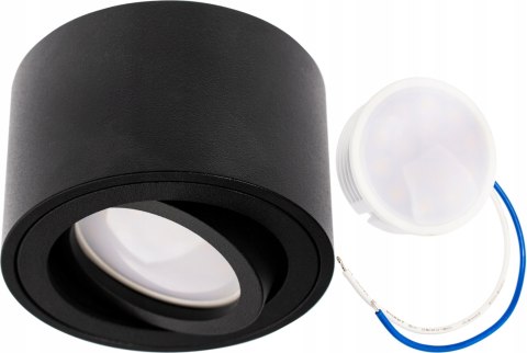 Oprawa Halogenowa Natynkowa Sufitowa TUBA SPOT LED Ruchoma Walec 50mm