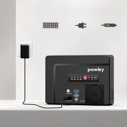 Powerbank Powkey 26400 mAh czarny G-100-97. 68Wh