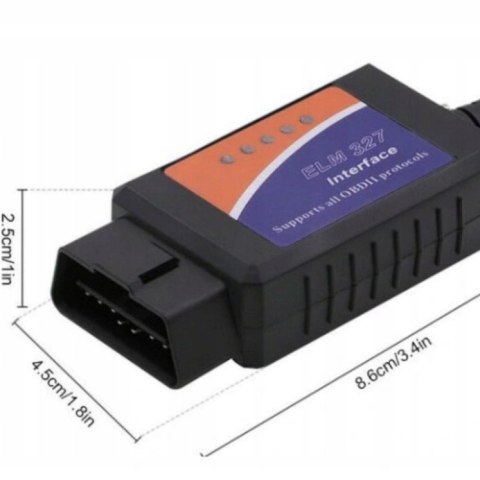 ELM327 INTERFEJS DIAGNOSTYCZNY FORD OBD-2