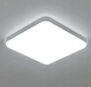 LAMPA SUFITOWA PLAFON LED KWADRAT 32W 6500K IP54