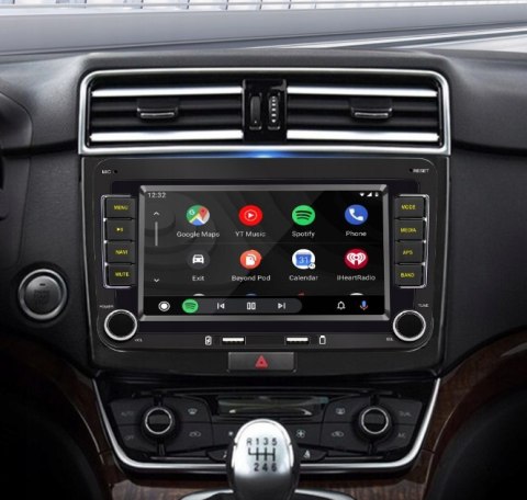 NAWIGACJA 2DIN RADIO ANDROID 14 16GB VW PASSAT GOLF LEON + KAMERA COFANIA