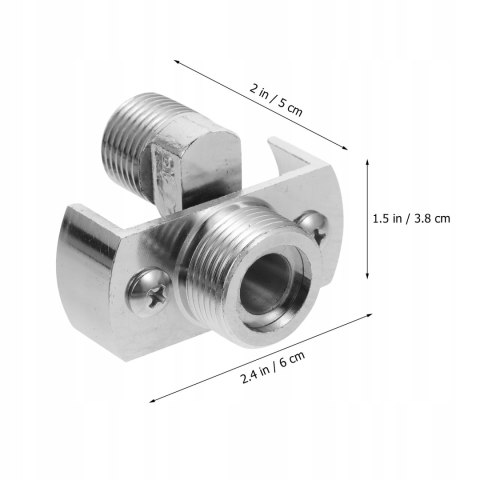 Adapter prysznicowy do kranu wannowego