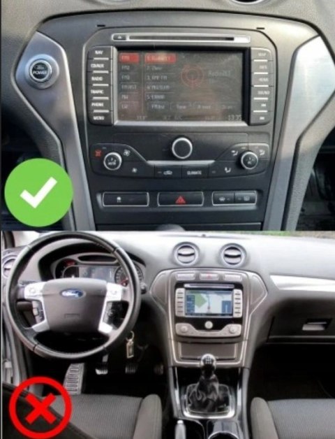 FORD MONDEO MK4 NAWIGACJA ANDROID CARPLAY DSP 6/128