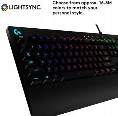 Klawiatura do gier LOGITECH G213 Prodigy Czarna UKL