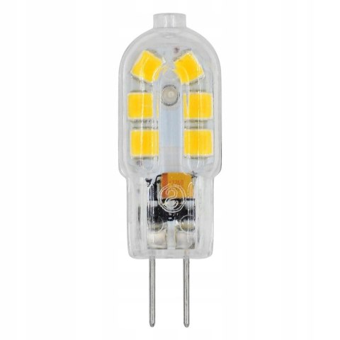 Żarówka LED G4 3W=20W AC/DC 12V Biały Ciepły 210LM - 8sztuk