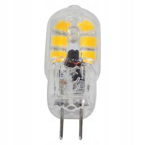 Żarówka LED G4 3W=20W AC/DC 12V Biały Ciepły 210LM - 8sztuk