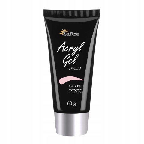 Acyrl Gel - Akrylo Żel Kryjący Róż 60g! Sun Flower