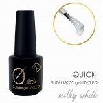 Żel UV/LED Budujący Quick - Mleczny Biały 15g