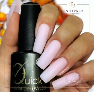 QUICK - Budujący żel UV/LED PINK 15 g