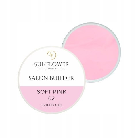 Salon Builder Soft pink 15g Żel UV Budujący