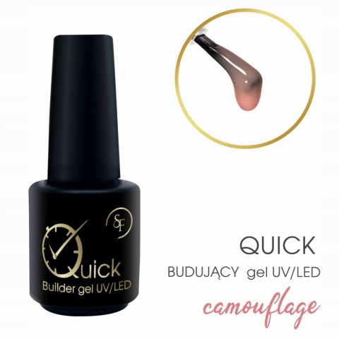 QUICK - Budujący żel UV/LED CAMOUFLAGE 15 g