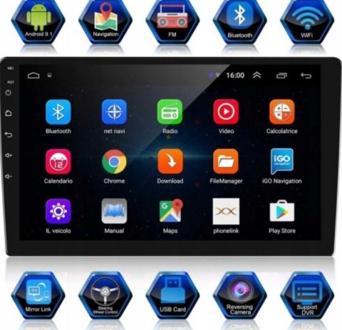 RADIO SAMOCHODOWE 2Din 2+32G z Carplay android